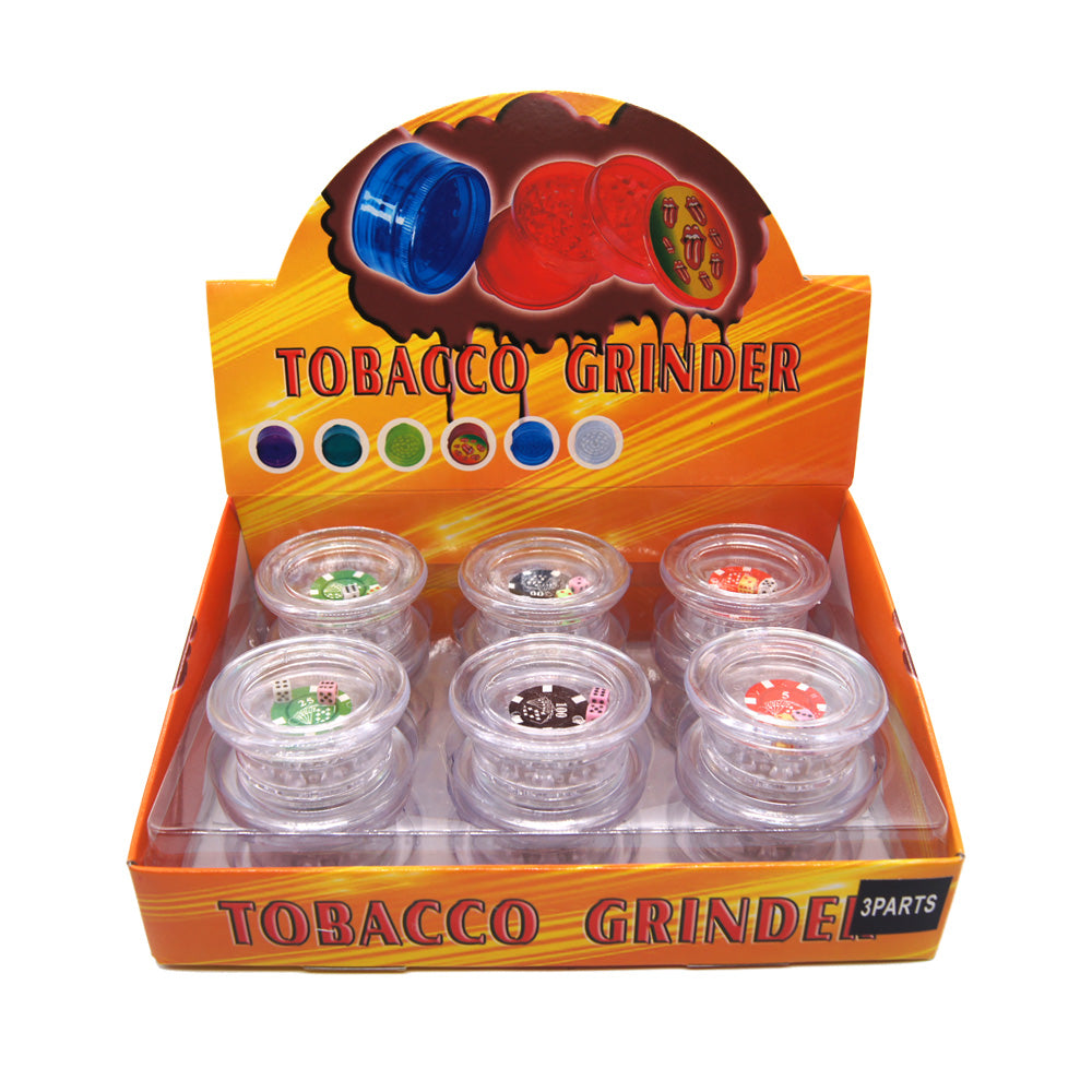 GR044 | Transparent Plastic Grinders