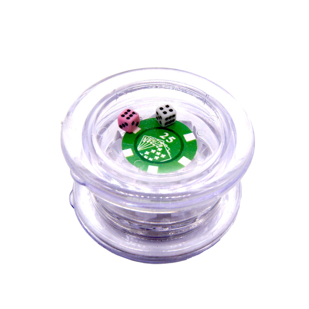 GR044 | Transparent Plastic Grinders