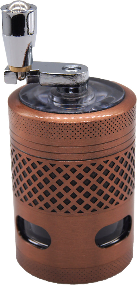 GR136 | Hand-Crank Grinder with Window and Spout