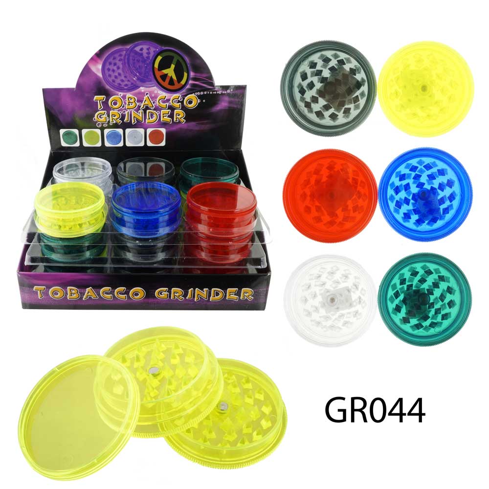 GR044 | Transparent Plastic Grinders