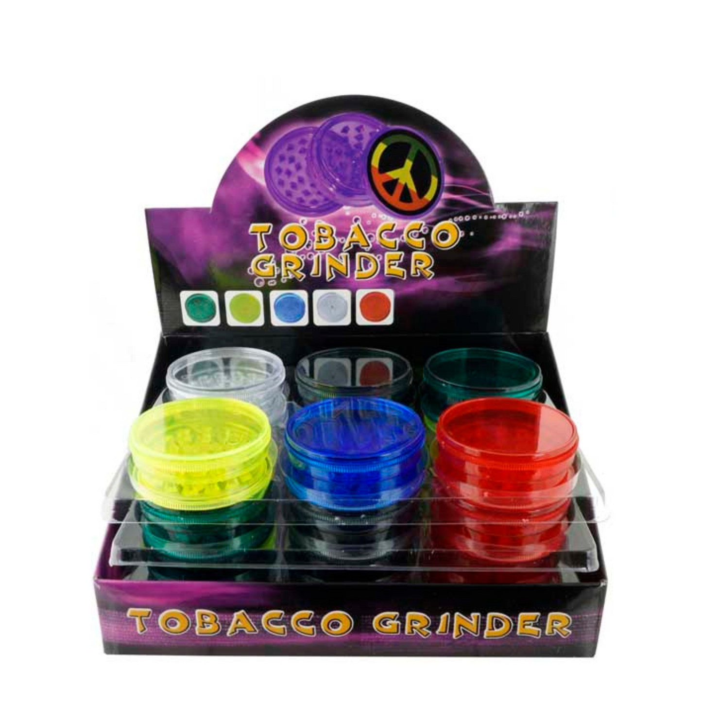 GR044 | Transparent Plastic Grinders