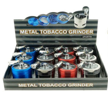 GR136 | Hand-Crank Grinder with Window and Spout