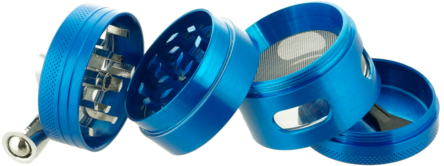 GR136 | Hand-Crank Grinder with Window and Spout