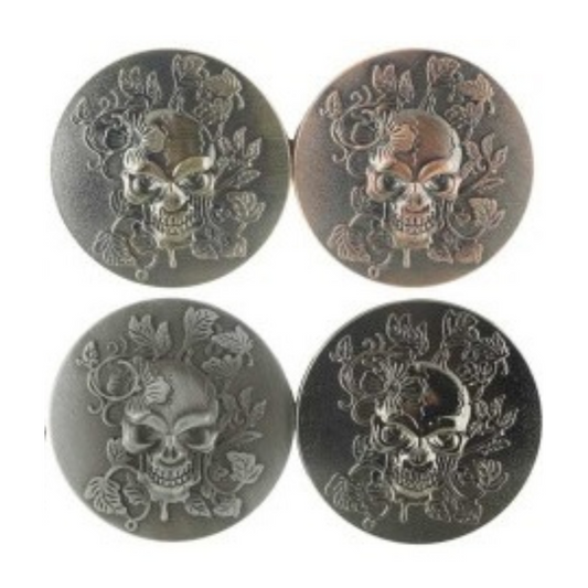 GR149 | Embossed Skull Grinder