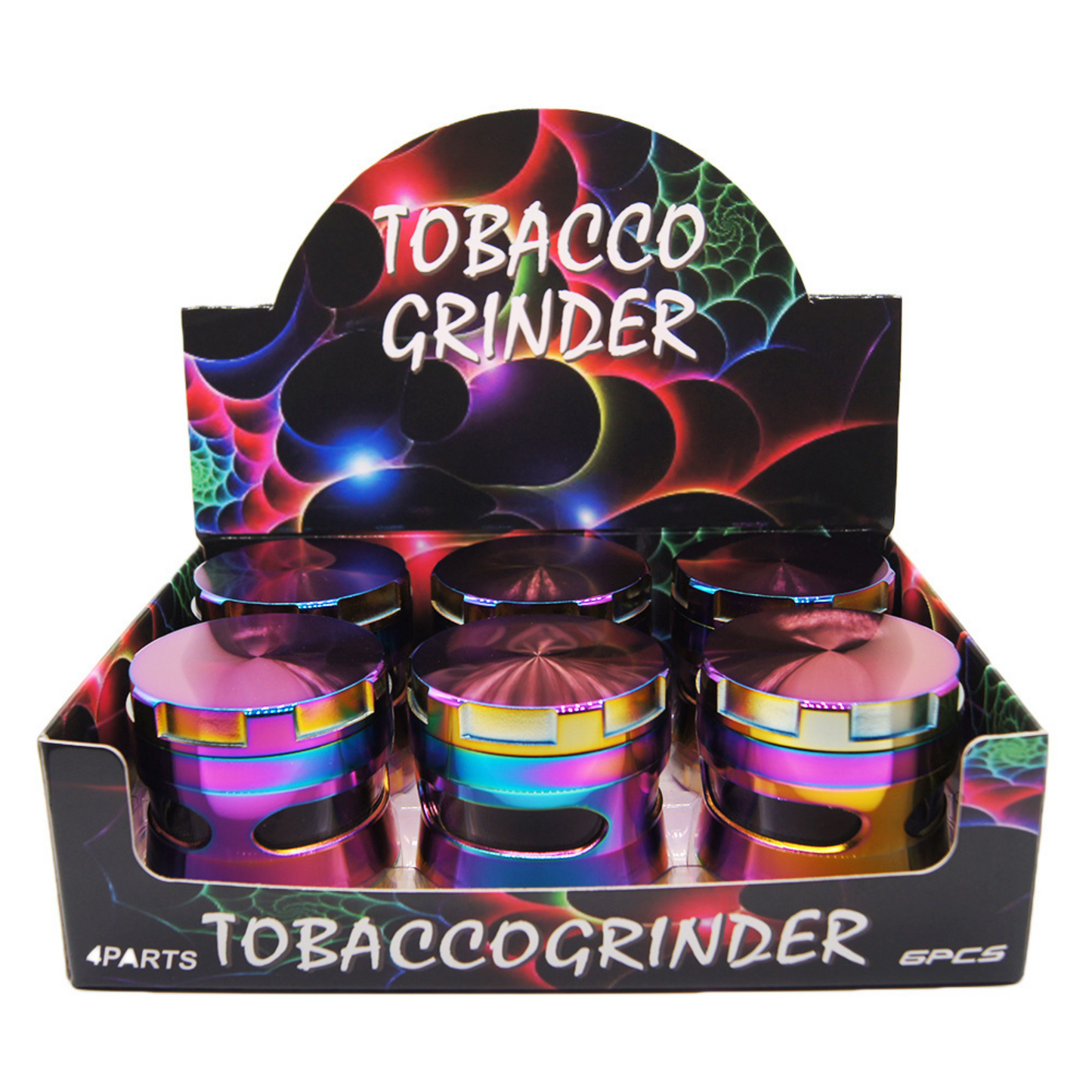 GR172-63RB | Rainbow Grinder with Window