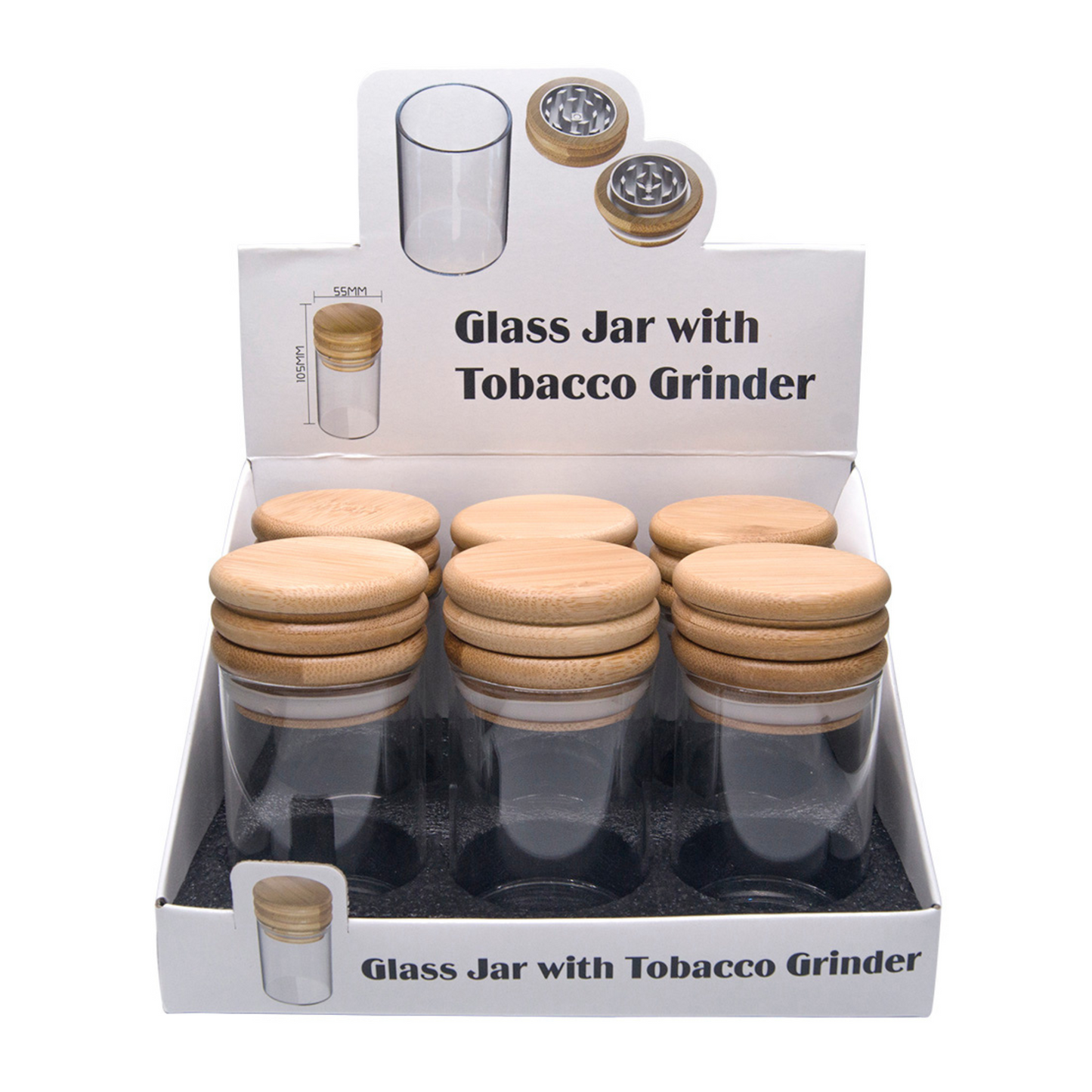 GR185 | 2-in-1 Storage Container Grinder