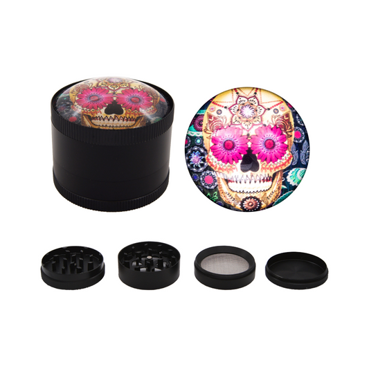 GR194-52CSK | Crystal Ball Candy Skull Grinder