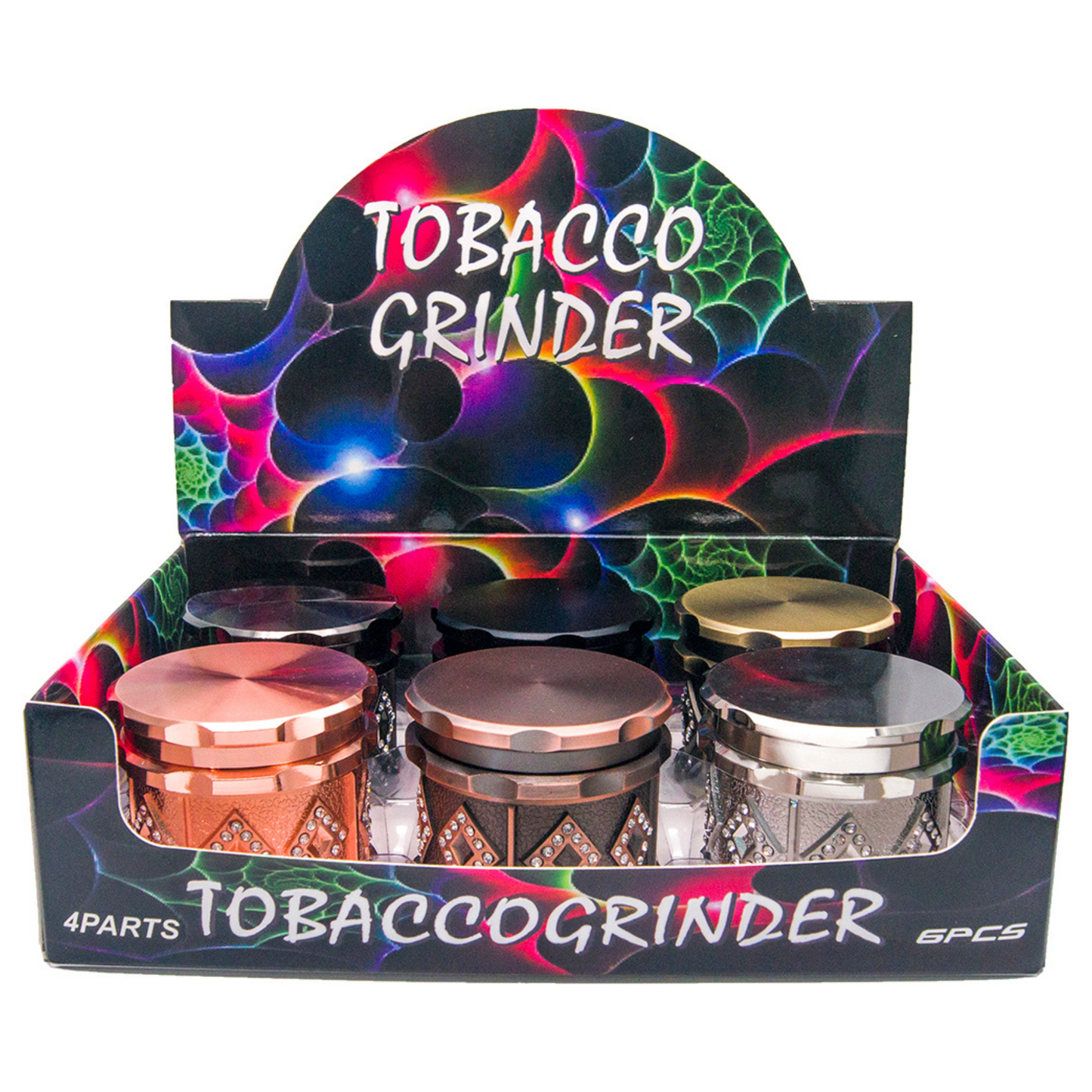 GR205-61 | Rhinestone Diamond Patterned Grinder