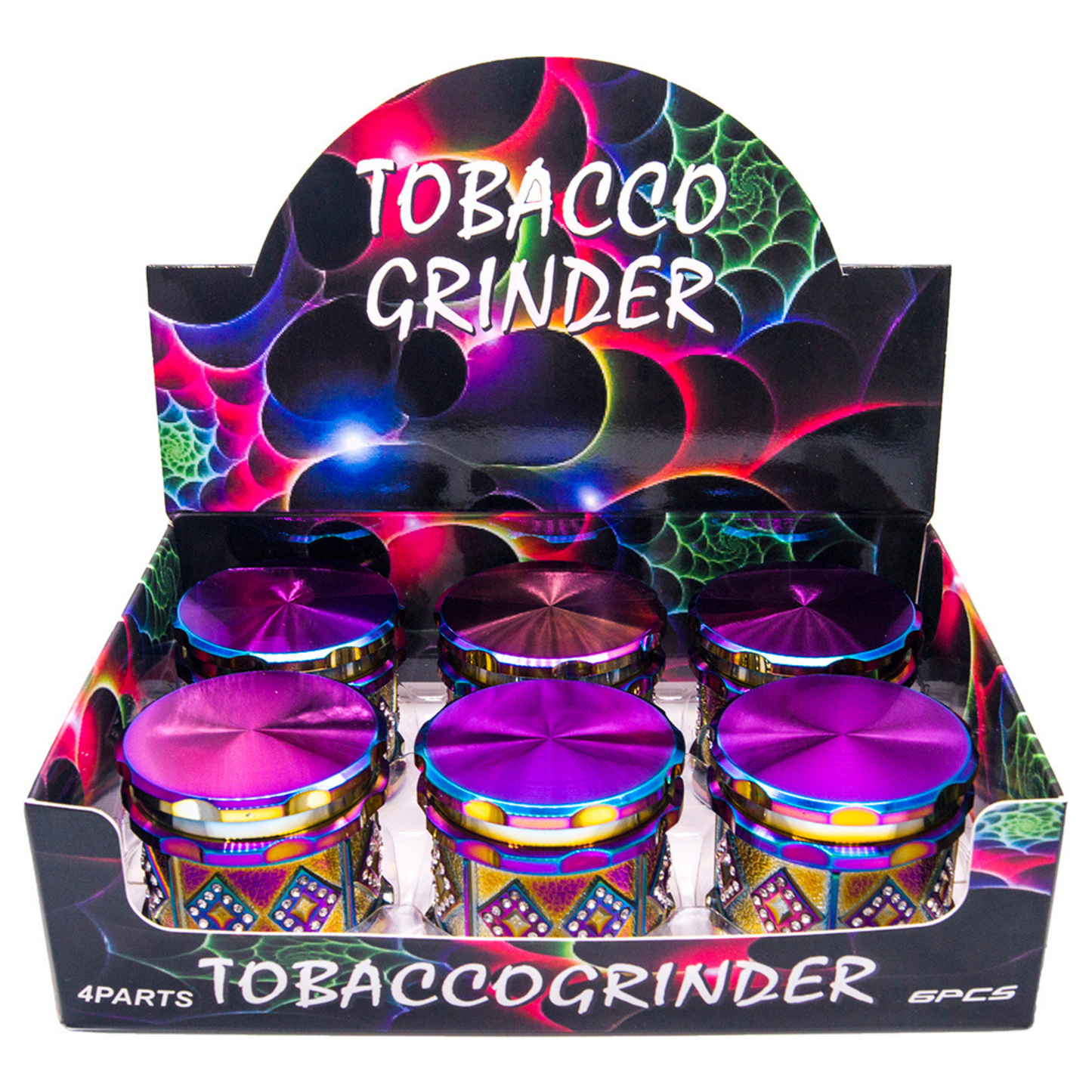 GR205-61 | Rhinestone Diamond Patterned Grinder