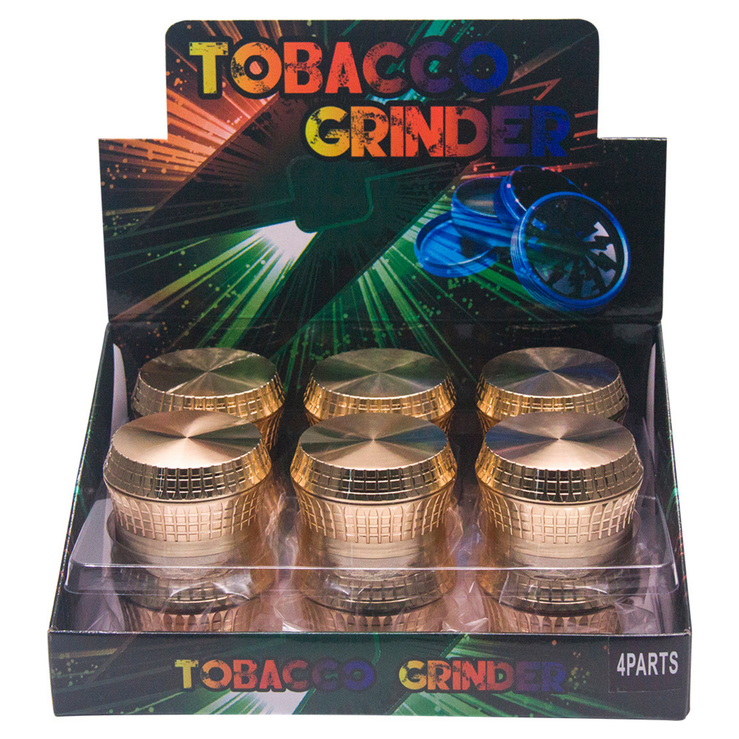 GR206 | Drum Grinder with Art Deco Accents