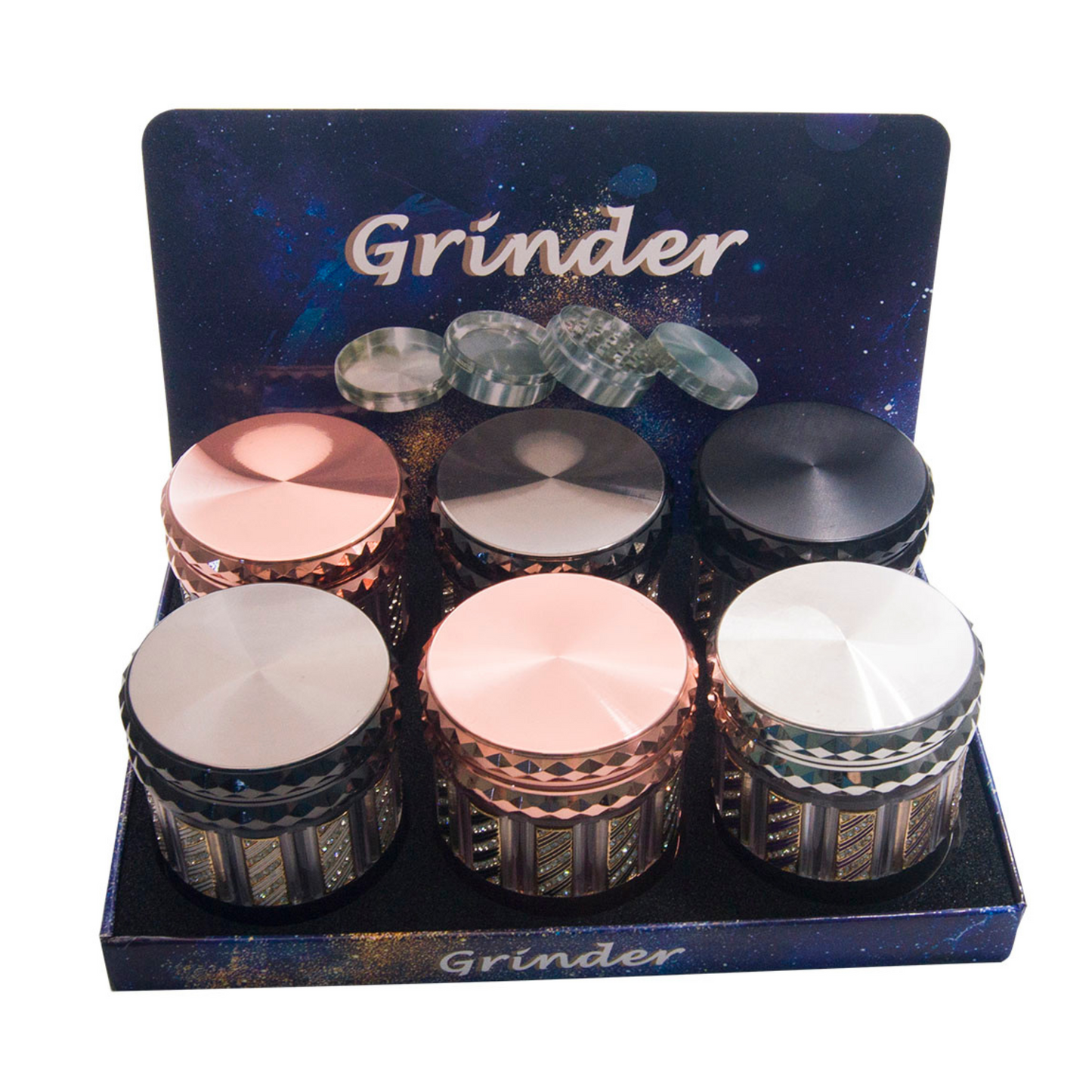 GR211-66 | Rhinestone Gold Bar Grinder