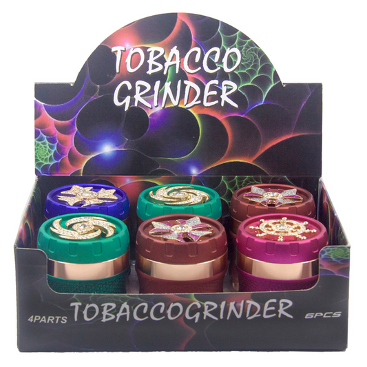 GR306 | Two-Tone Pendant Fidget Spinner Rubber Grinder