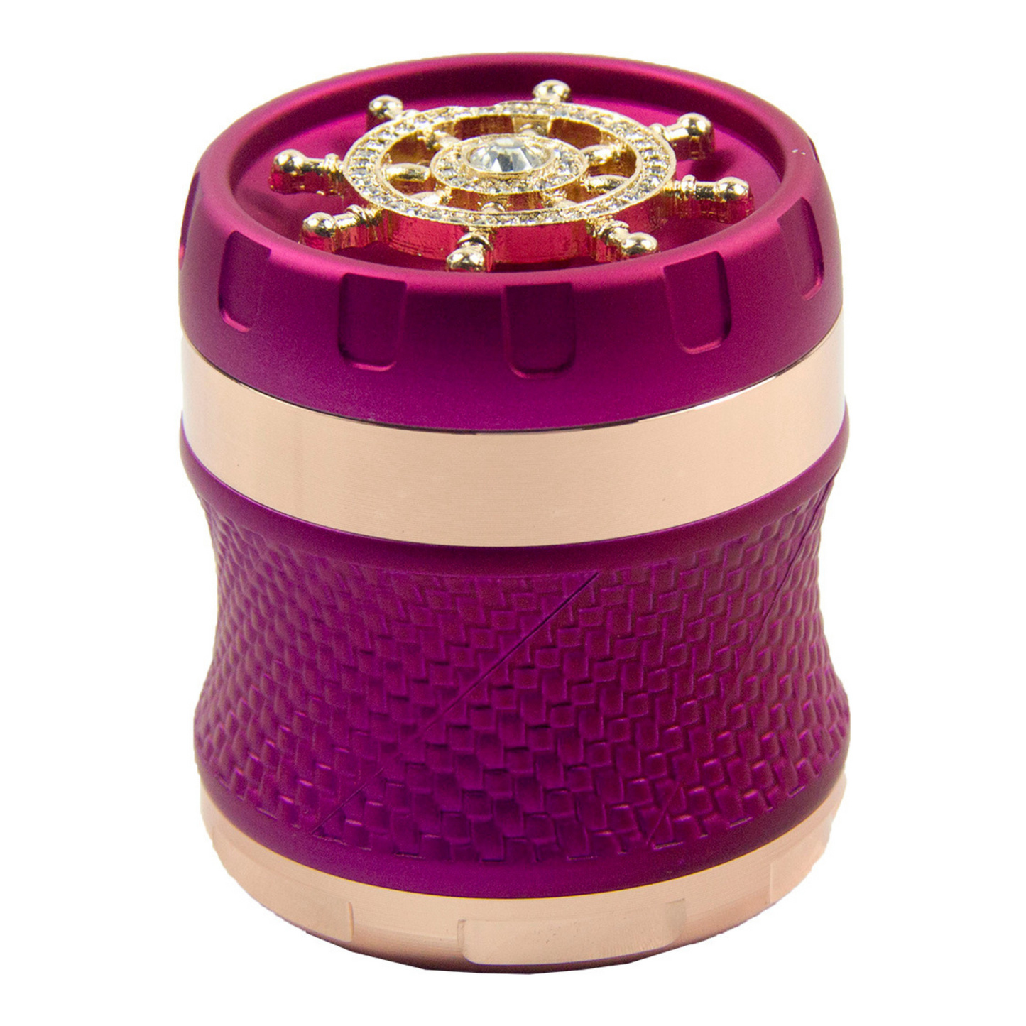 GR306 | Two-Tone Pendant Fidget Spinner Rubber Grinder