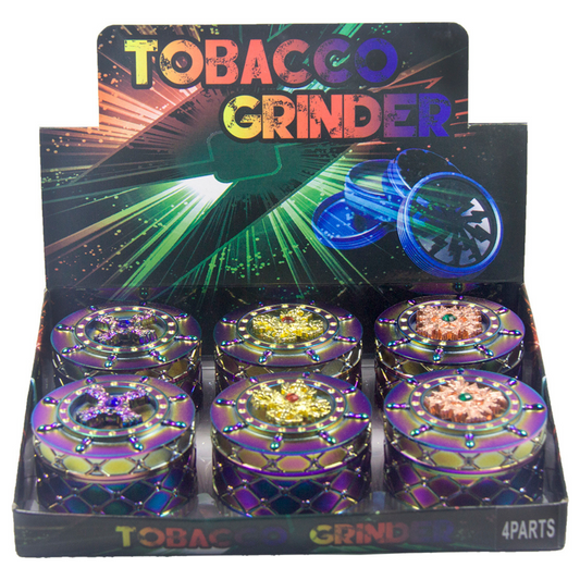 GR312 | Rainbow Helm Fidget Spinner Grinder