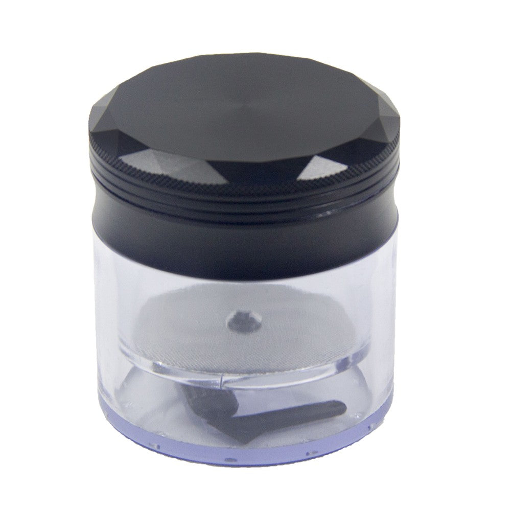 GR317 | Grinder with Transparent Collection Chamber