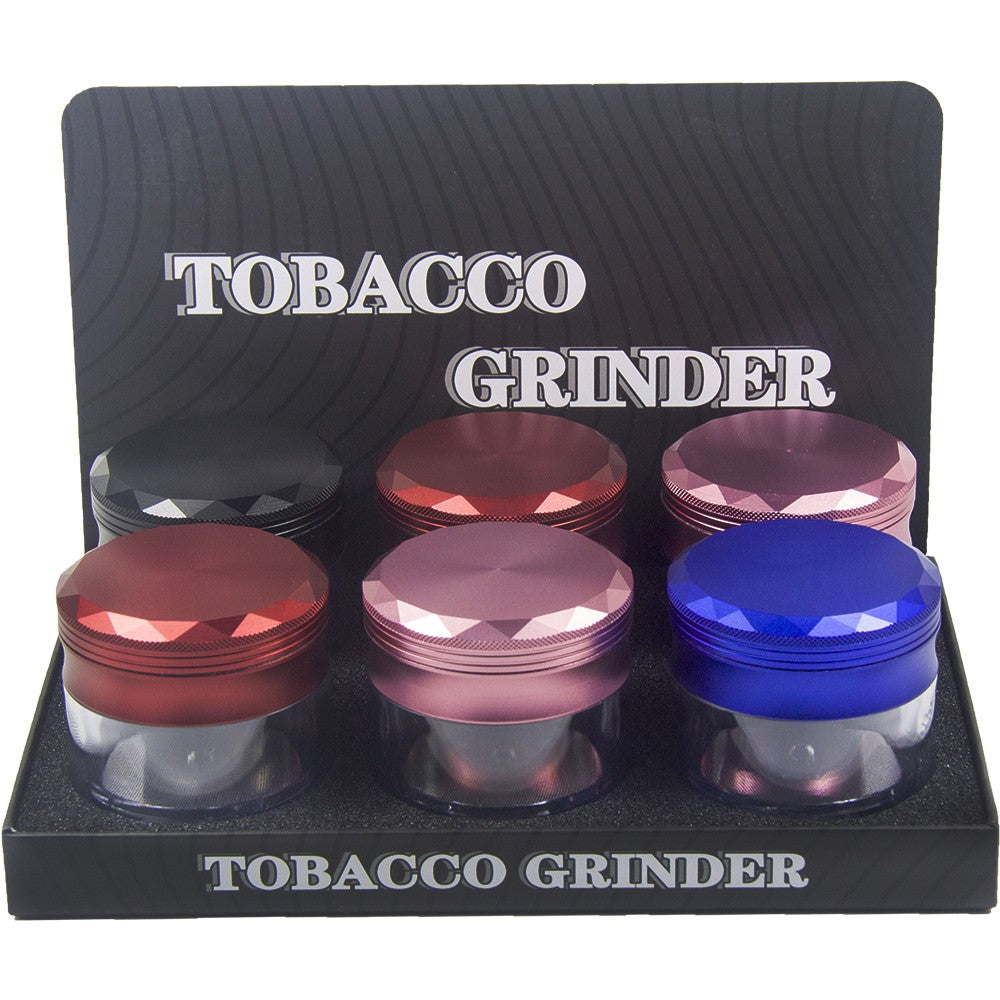 GR317 | Grinder with Transparent Collection Chamber