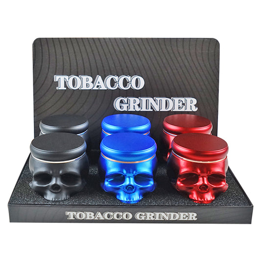 GR332-SK | Skull Grinder with Rubber Finish