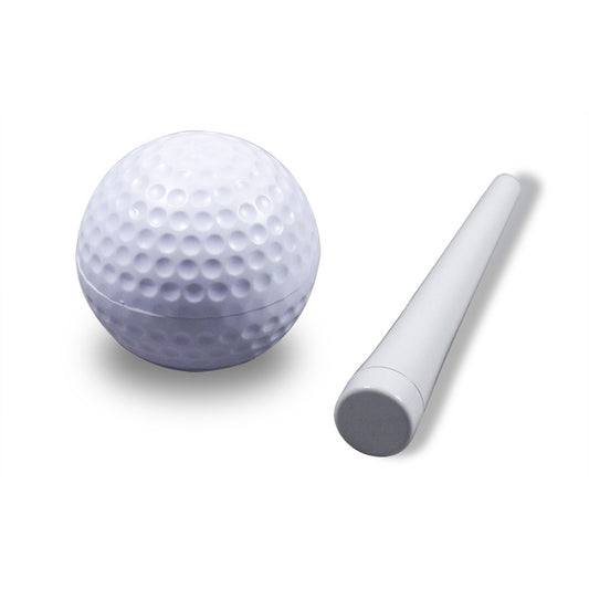 GR336 | Golf Ball & Tee Grinder Gift Set with One-Hitter