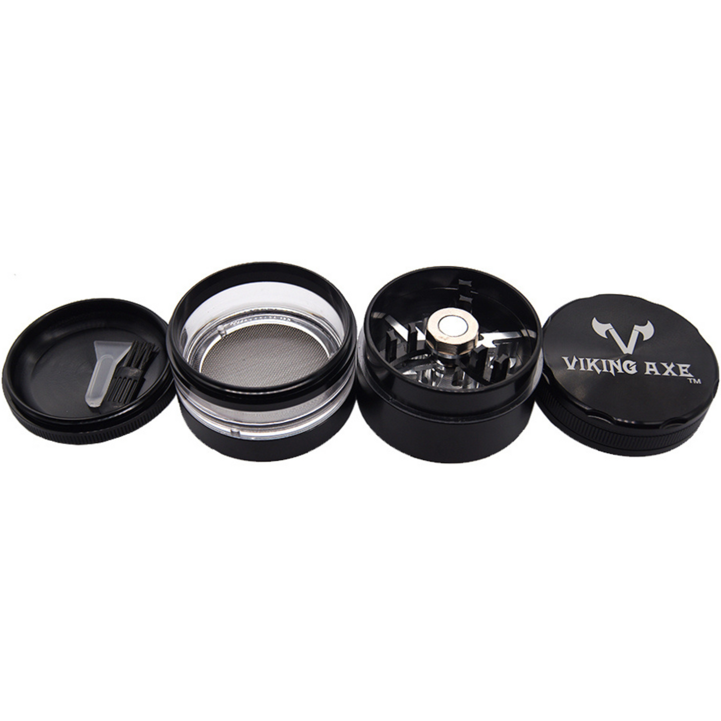 GV019-63 | Viking Axe Transparent Collection Chamber Grinder