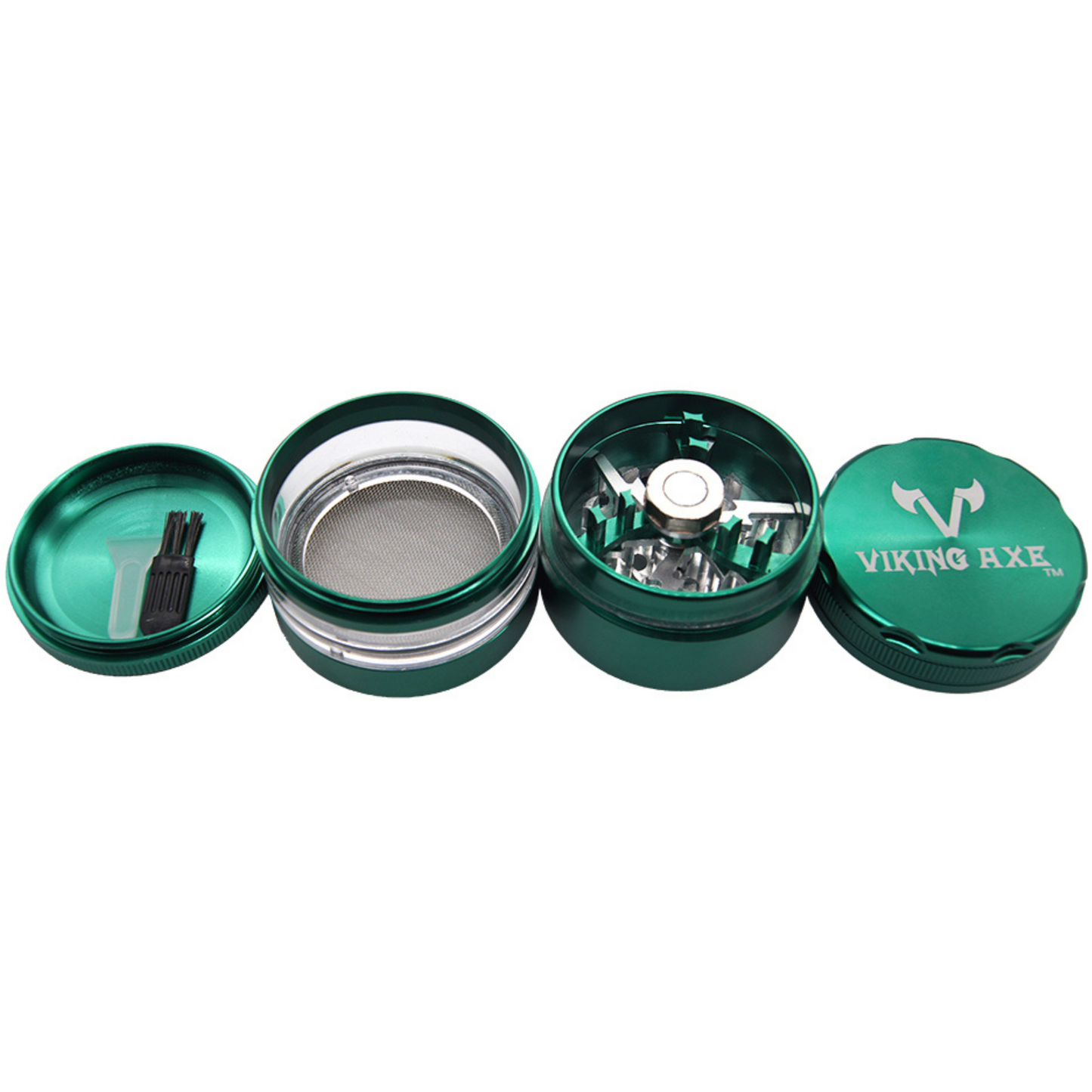 GV019-63 | Viking Axe Transparent Collection Chamber Grinder