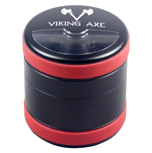 GV038 | Viking Axe Red-Black Silicone Grip Grinder