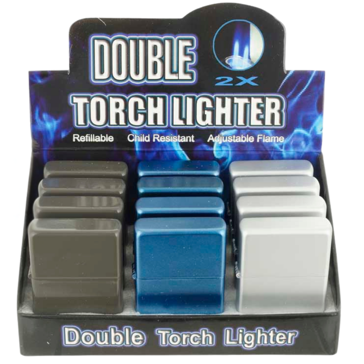 J9011 | Classic Flip-Top Torch Lighter