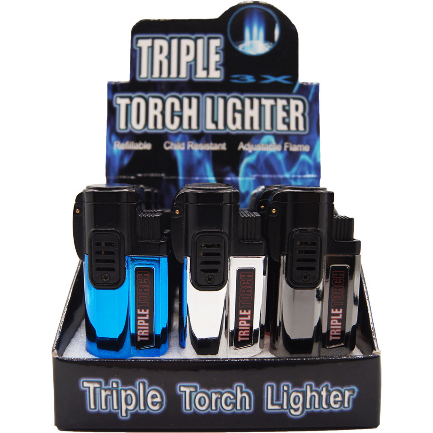 J9417 | Victory Triple Flame Pocket Torch