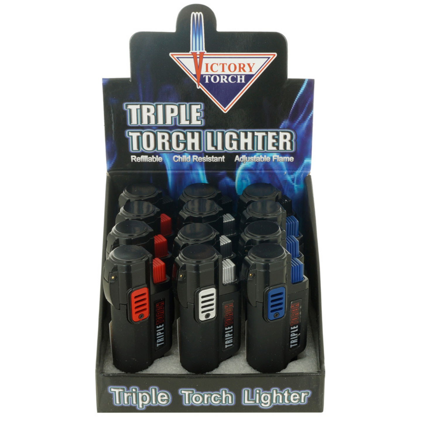 J9417 | Victory Triple Flame Pocket Torch