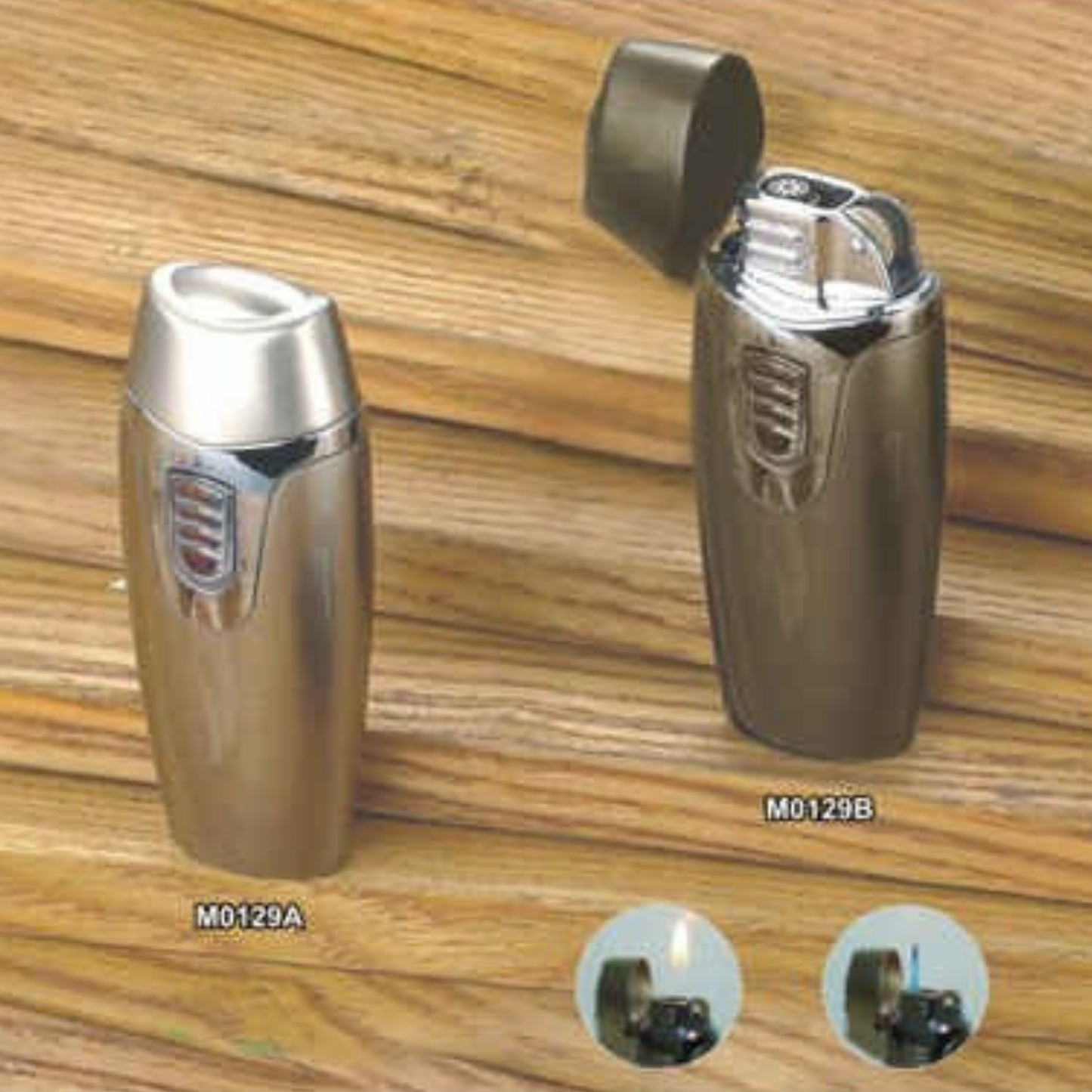 M0129-MIX | Ever Tech Flint Convertible Luxury Lighter