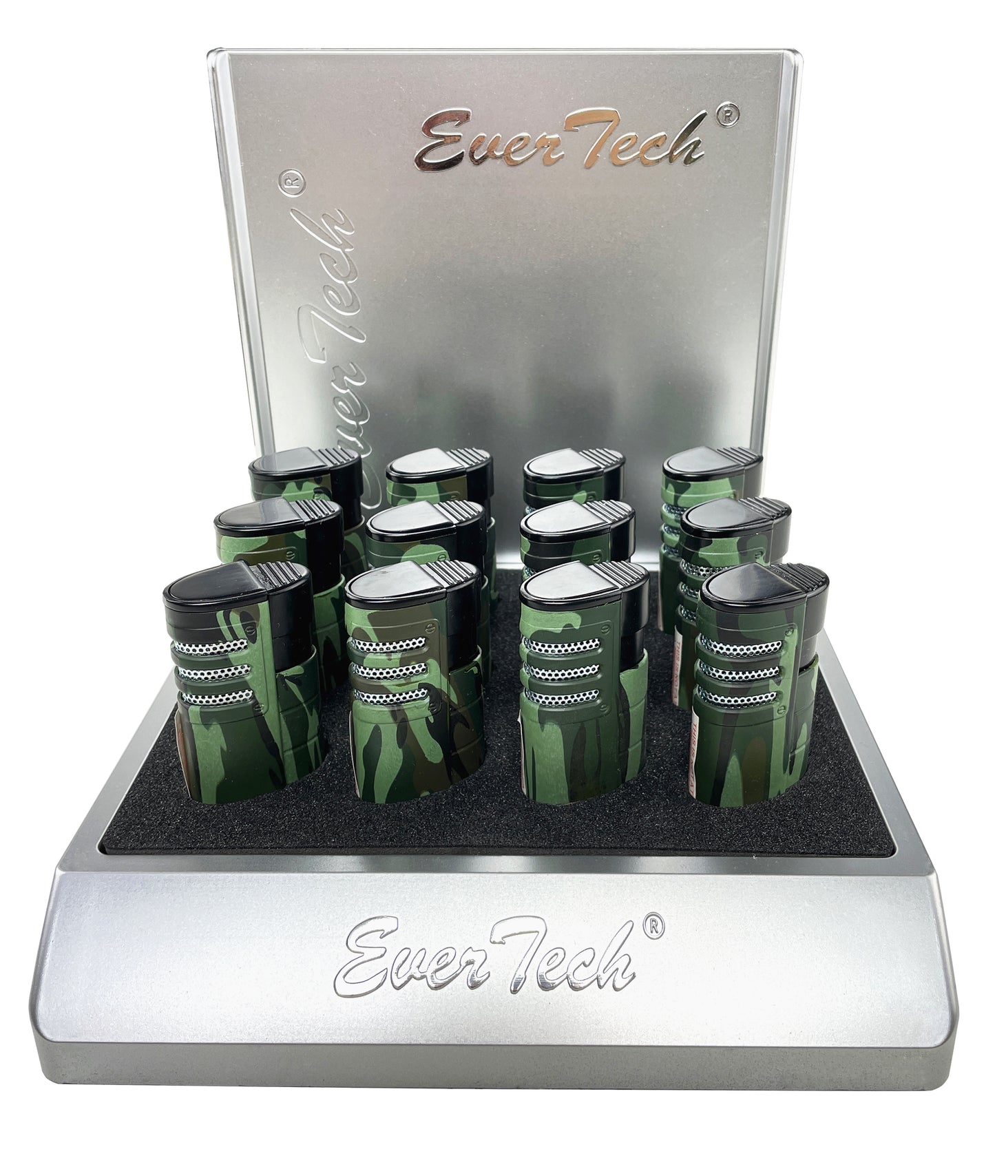 M0304 | Ever Tech Auto-Cap Triple Torch Cigar Lighter