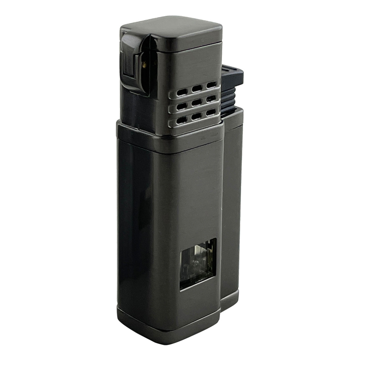 M0332 | Ever Tech Cuboid Quad Pocket Torch with Fuel Window and Punch