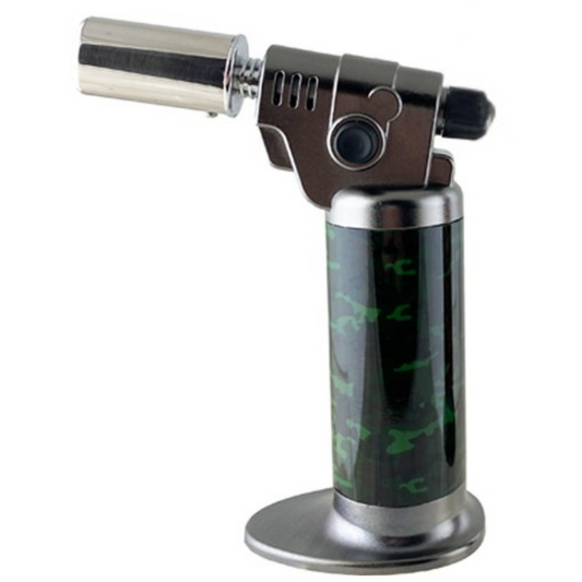 M0368 | Ever Tech Graphical Double Flame Table Torch