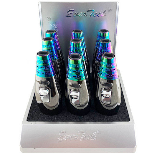 M0383 | Ever Tech Teardrop Iridescent Double Torch