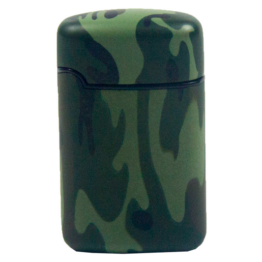 M0397 | Ever Tech Flip Top Triple Torch Cigar Lighter with Cigar Punch