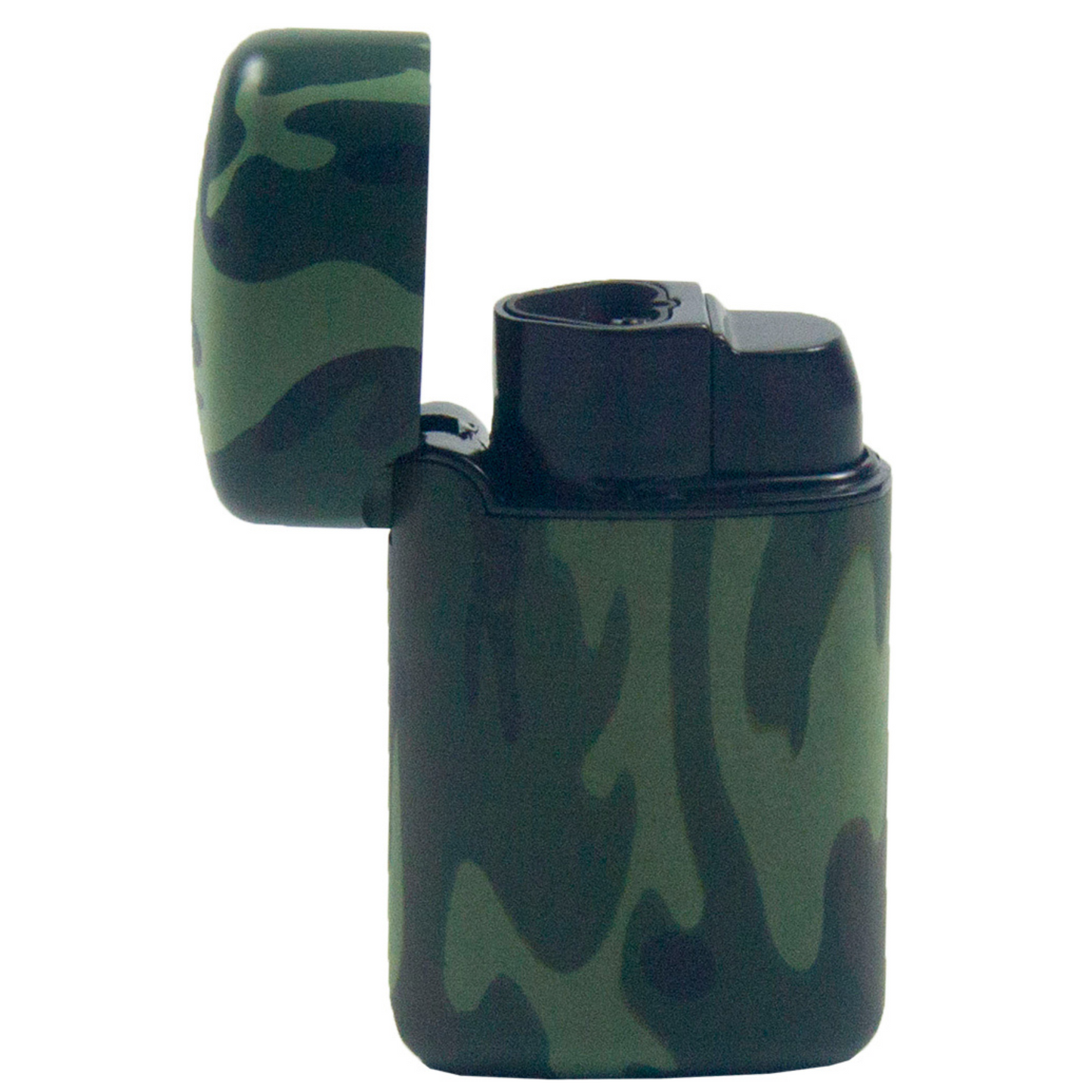 M0397 | Ever Tech Flip Top Triple Torch Cigar Lighter with Cigar Punch