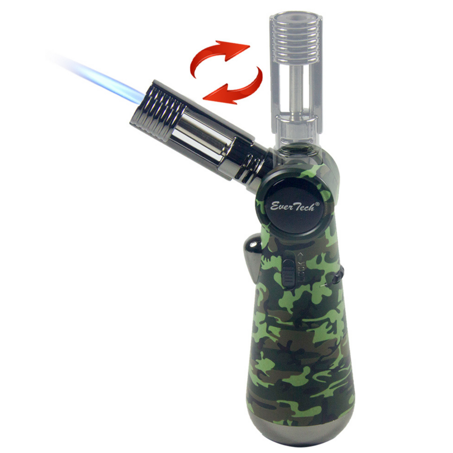 M0409 | Ever Tech XL Single Flame Torch with Pivoting Flame Nozzle