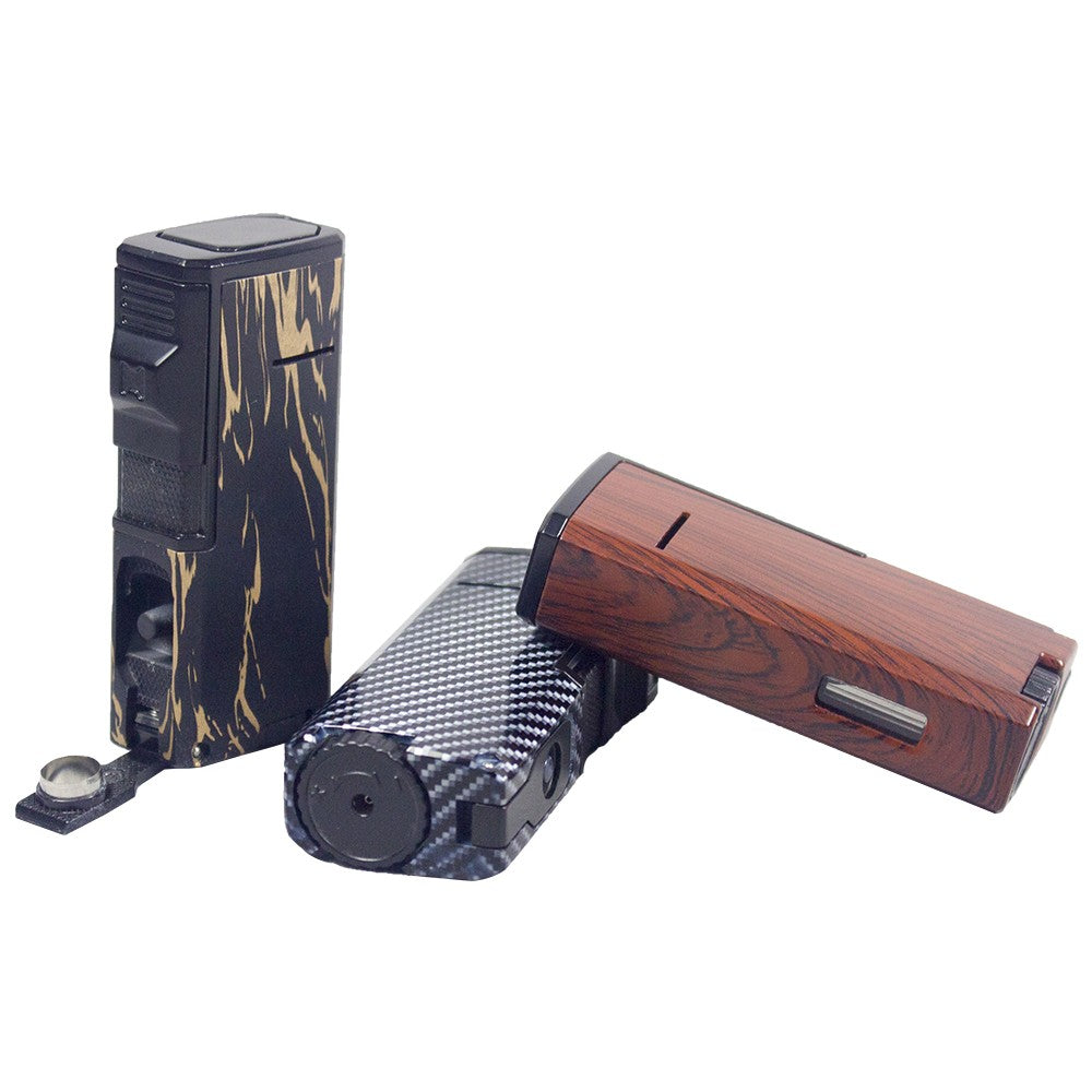 M0414 | Ever Tech 2-in-1 Triple Flame Torch with Cigar Punch