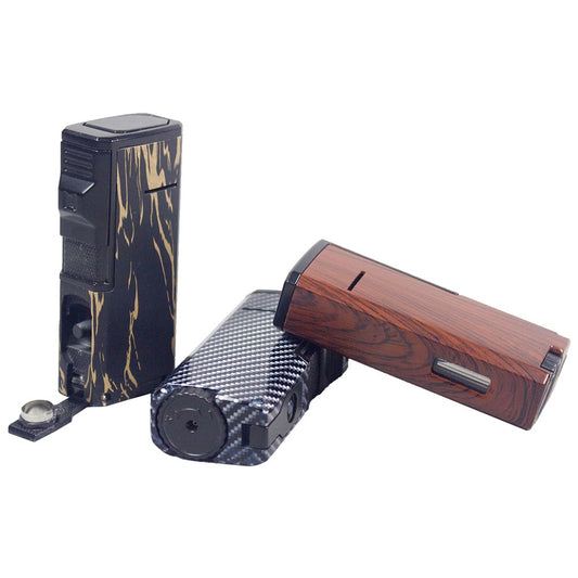 M0414 | Ever Tech 2-in-1 Triple Flame Torch with Cigar Punch