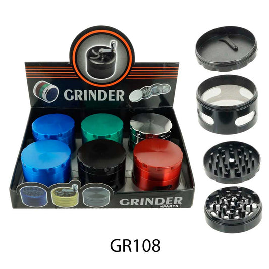 GR108 |  Grinder with Peek Thru Window