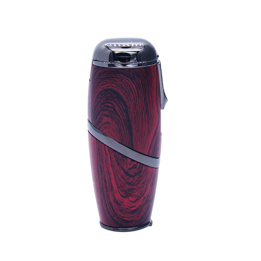 M0382 | Ever Tech Rounded Pocket Triple Torch Cigar Lighter with Punch