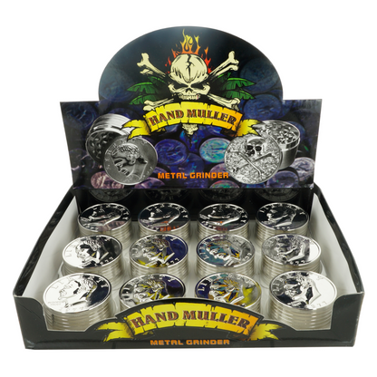 GR004 | Silver Dollar Coin Grinder