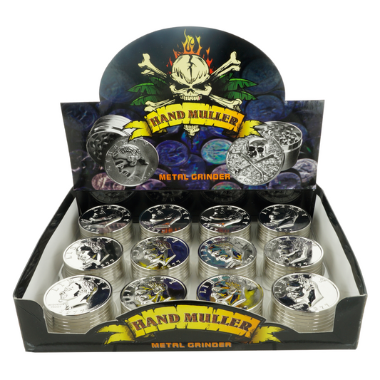 GR004 | Silver Dollar Coin Grinder