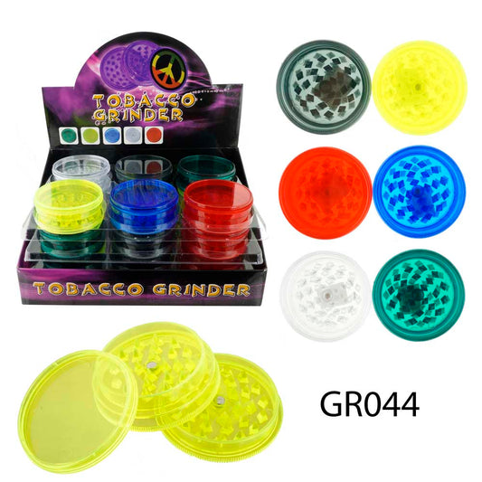 GR044 | Transparent Plastic Grinders