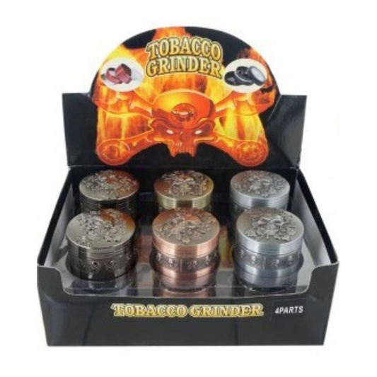 GR149 | Embossed Skull Grinder