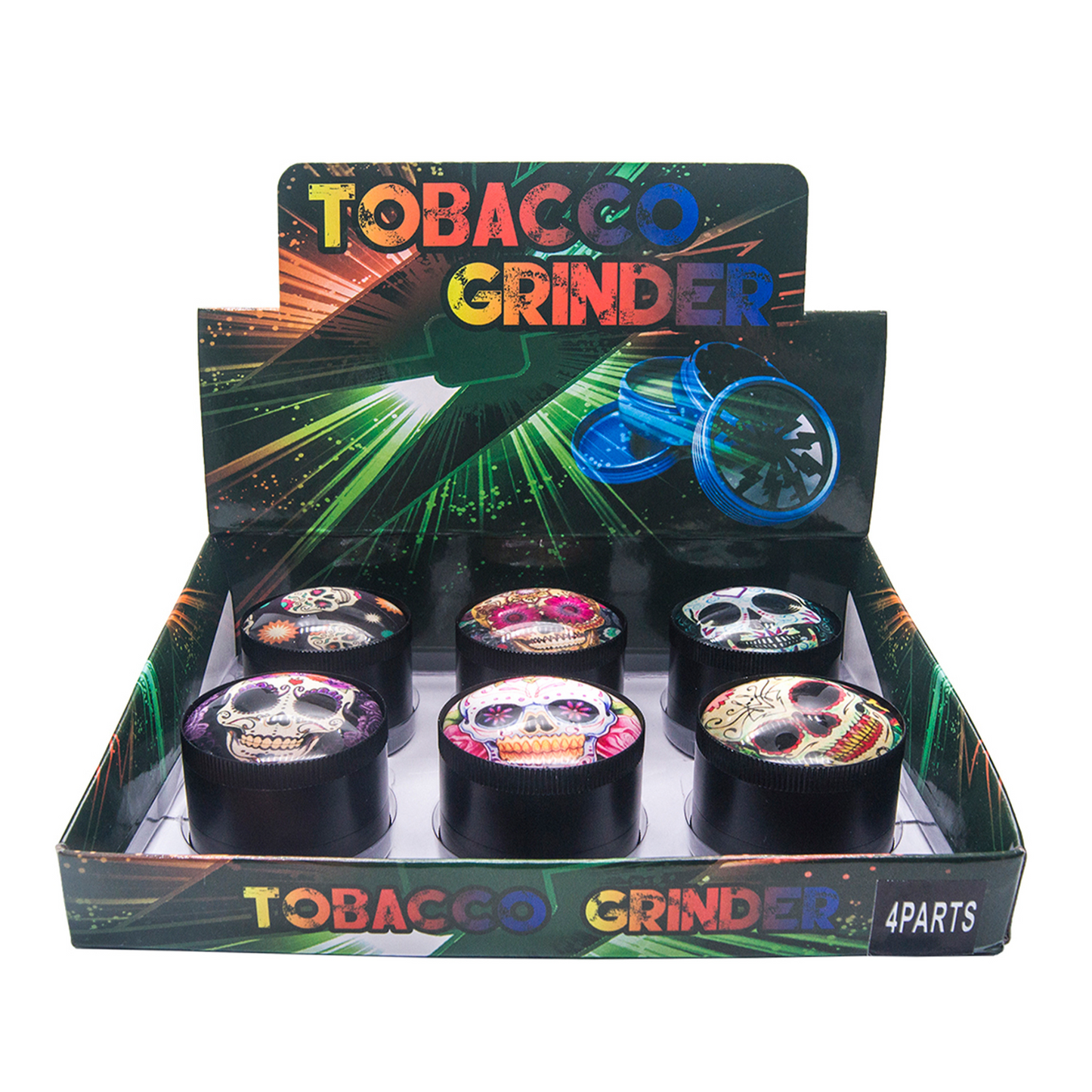 GR194-52CSK | Crystal Ball Candy Skull Grinder