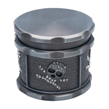 GR210-61 | Rhinestone Spider Skull Grinder