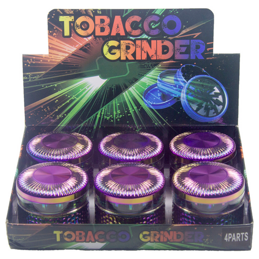 GR313 | Iridescent Raingbow Dimpled Grinder