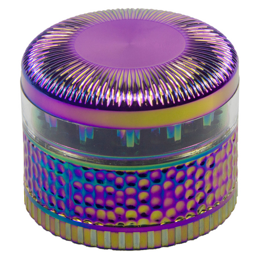 GR313 | Iridescent Raingbow Dimpled Grinder