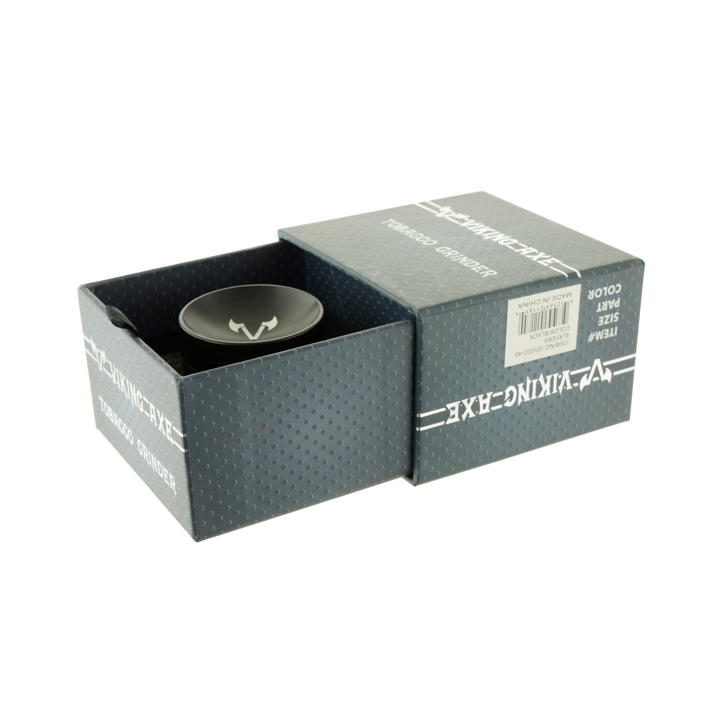 GV002-40 | Viking Axe Original Sunken Top Grinder - 40mm