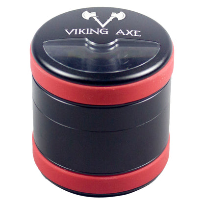 GV038 | Viking Axe Red-Black Silicone Grip Grinder